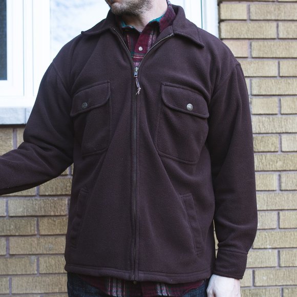 Vintage Wolverine Fleece Jacket - Picture 1 of 7
